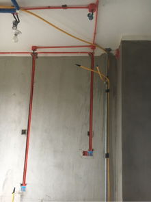 曬曬我的房子裝修 水電材料進場施工中，細節決定成敗